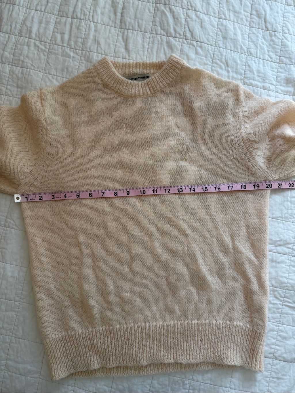 Every Other Thursday Mohair Knit Sweater Small — image 7 of 8
